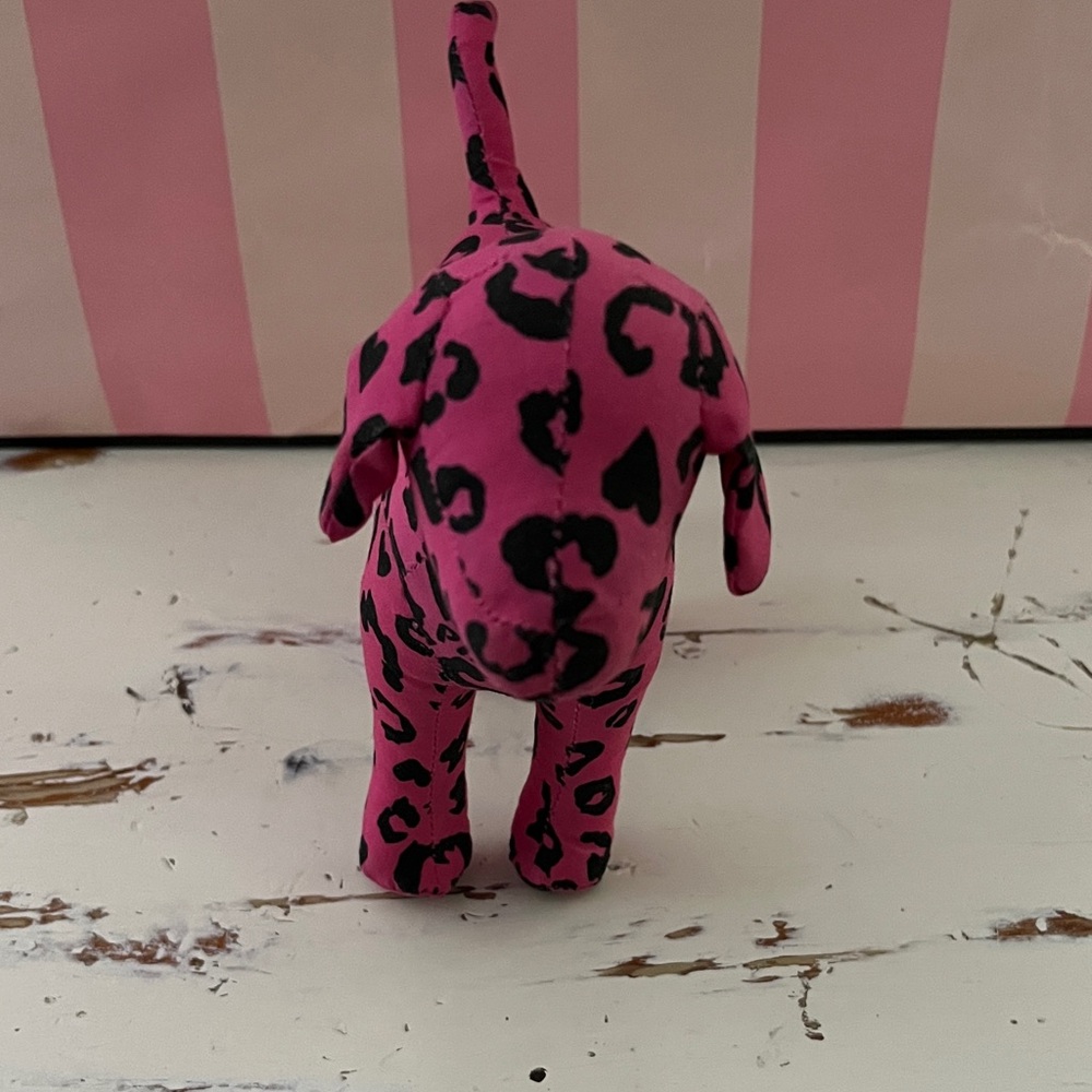 Victoria's Secret Pink Leopard Print Plush Dog